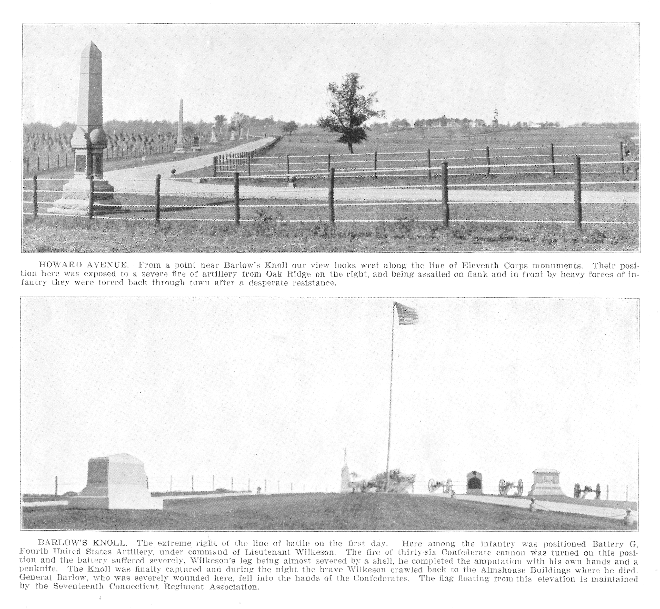 Howard Avenue; Barlow's Knoll