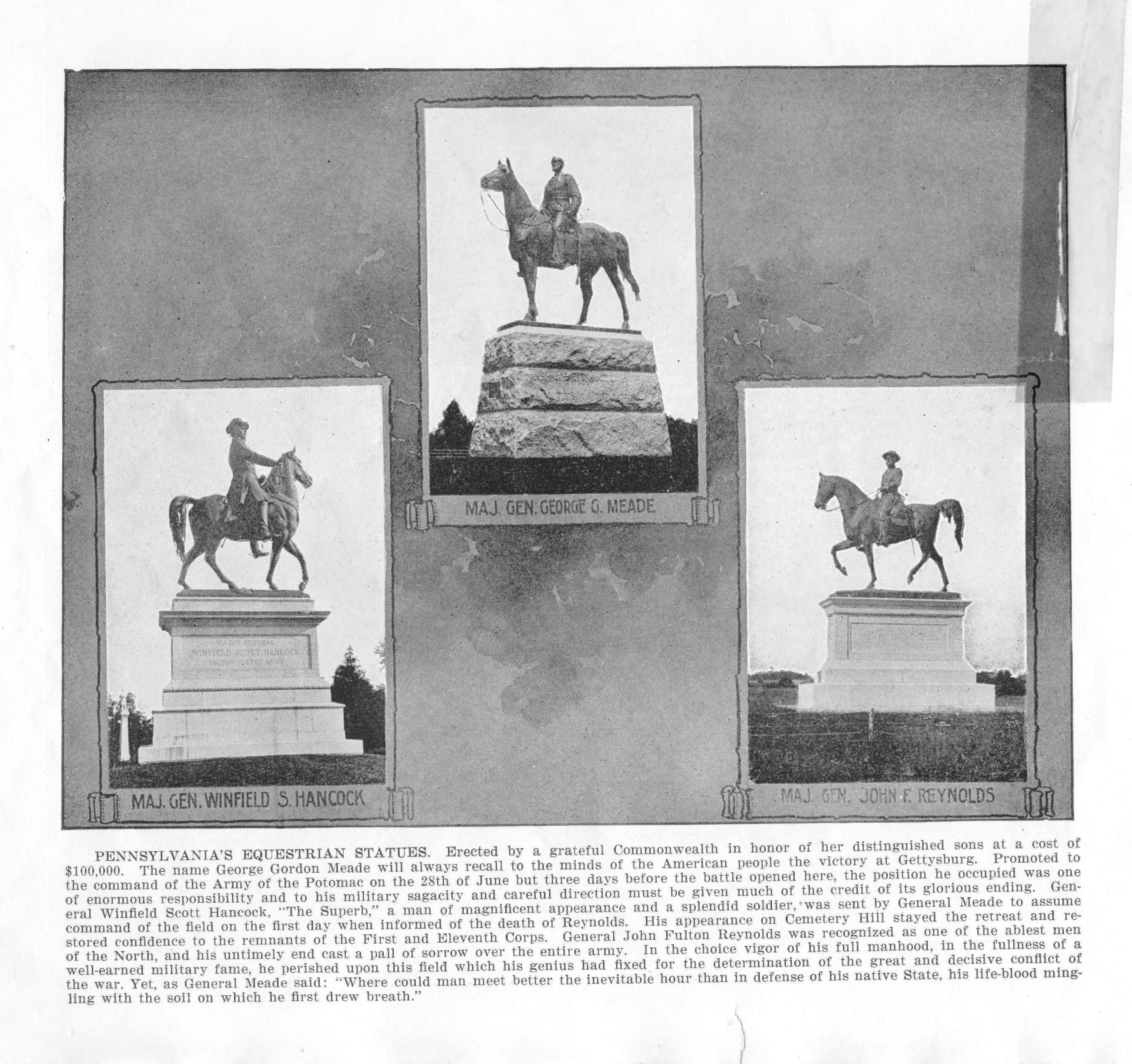 Pennsylvania's Equestrian Statues